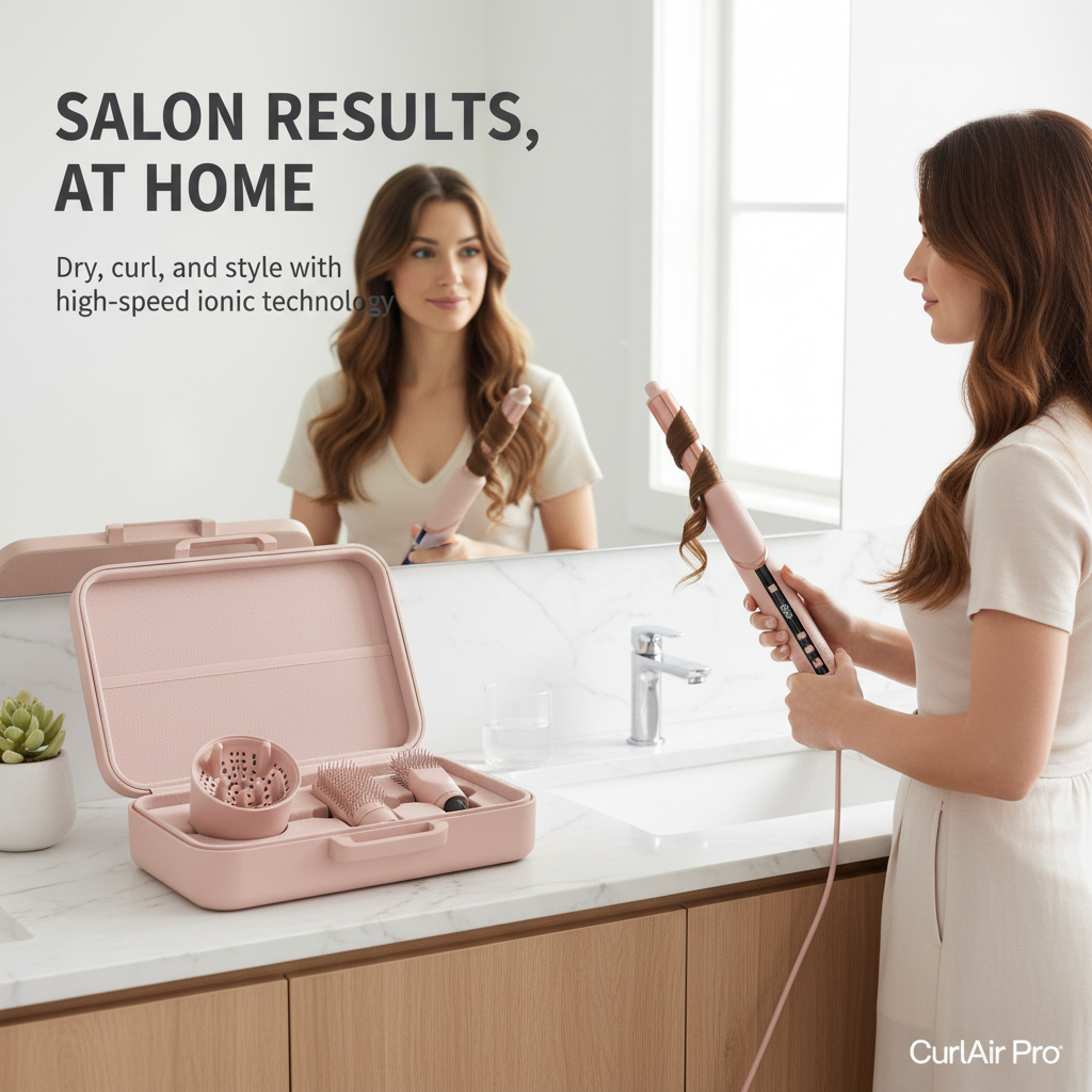 CurlAir Pro 9 in 1 Hair styler...