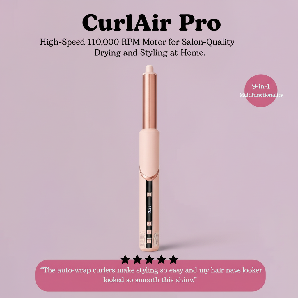 CurlAir Pro 9 in 1 Hair styler...